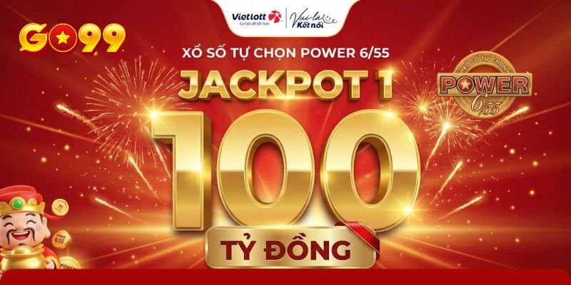 Cơ cấu thưởng game Power 6/55 cụ thể