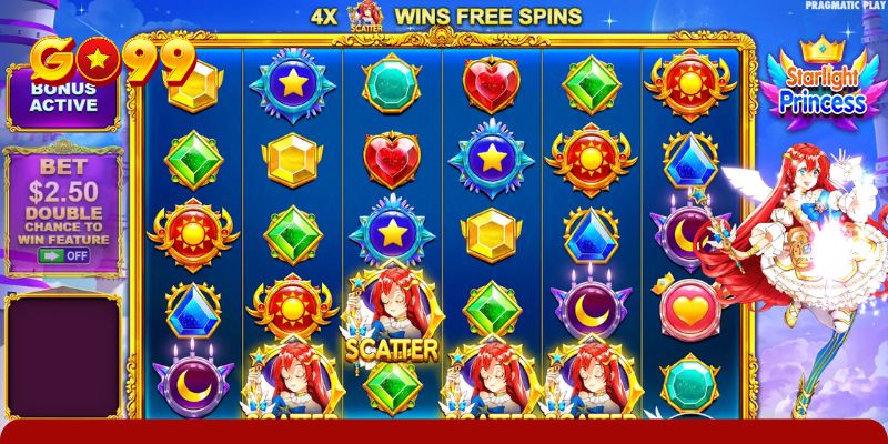 Vô vàn ưu điểm của game Starlight Princess slot