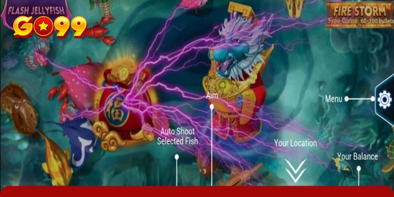 Vũ khí và skills gây ấn tượng của Fishing God